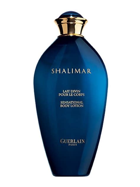 guerlain body lotion shalimar|Shalimar ⋅ Sensational body lotion ⋅ GUERLAIN.